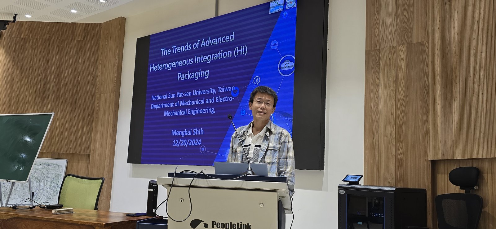 Visiting faculty lecture on advanced heterogeneous integration packaging