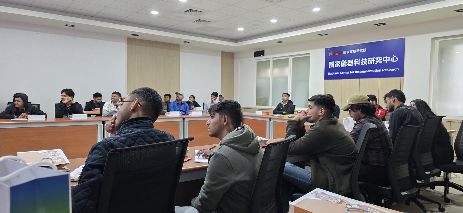 Phase 3, Cohort 3 lecture session at the National Center for Instrumentation Research, Taiwan